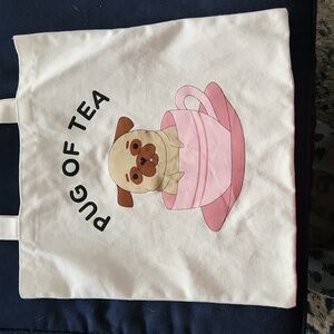 Pug Tote Bag